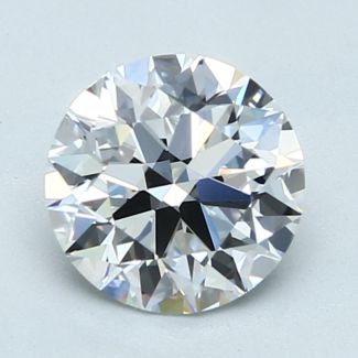 1.5 Carat Round D VVS1 EX GIA Natural Diamond