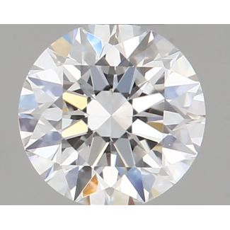 0.35 Carat Round D VS1 EX GIA Natural Diamond