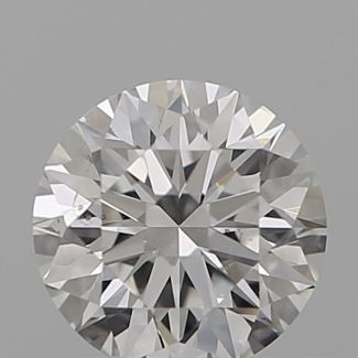 0.5 Carat Round D SI1 EX GIA Natural Diamond