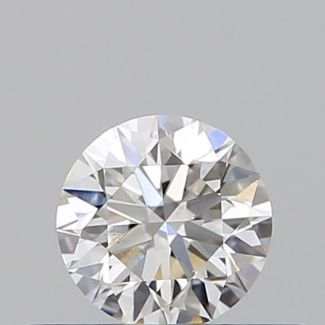 0.35 Carat Round G VS2 EX VG GIA Natural Diamond