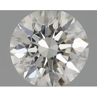 0.30 Carat Round H VS2 VG EX IGI Natural Diamond