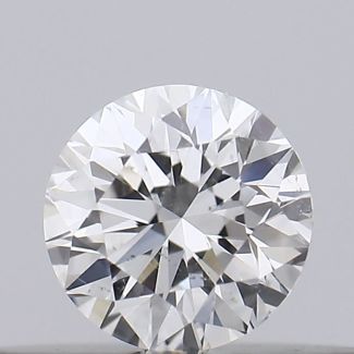 0.18 Carat Round F SI1 VG GIA Natural Diamond