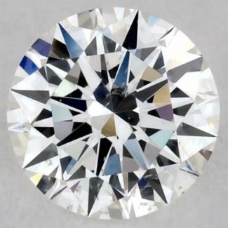 0.23 Carat Round F SI1 EX VG GIA Natural Diamond