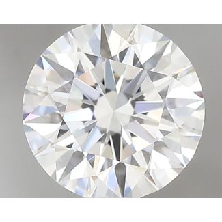 0.5 Carat Round E VS1 EX GIA Natural Diamond