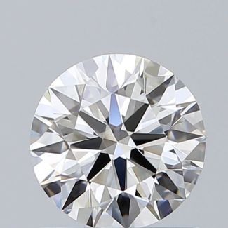 0.8 Carat Round H VVS2 EX GIA Natural Diamond