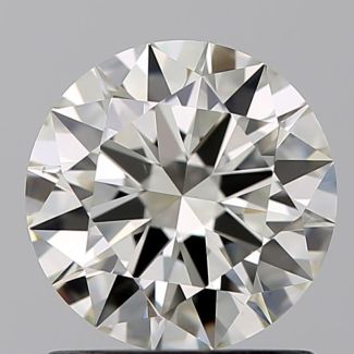 1.00 Carat Round K VS2 EX GIA Natural Diamond