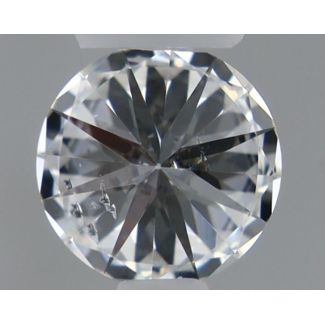 0.3 Carat Round F SI2 VG EX GIA Natural Diamond