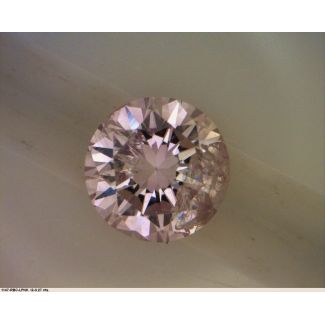 0.27 Carat Round Light Pink GD GIA Natural Diamond