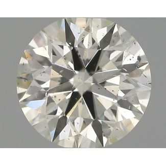 0.77 Carat Round I SI2 EX IGI Natural Diamond