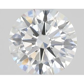 0.5 Carat Round G VS2 EX GIA Natural Diamond