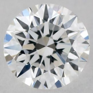 0.25 Carat Round E SI2 EX GIA Natural Diamond