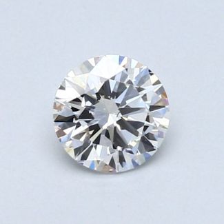 0.48 Carat Round F VS2 VG EX GIA Natural Diamond