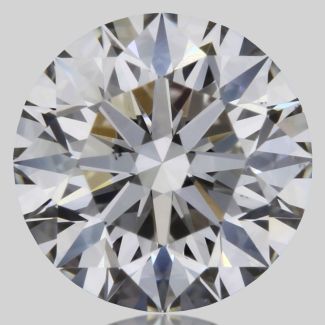 0.6 Carat Round F VS2 EX GIA Natural Diamond