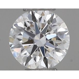 0.23 Carat Round E VVS1 EX GIA Natural Diamond