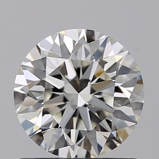 0.81 Carat Round H VVS2 EX GIA Natural Diamond