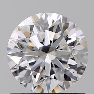 0.75 Carat Round D VS2 EX GIA Natural Diamond