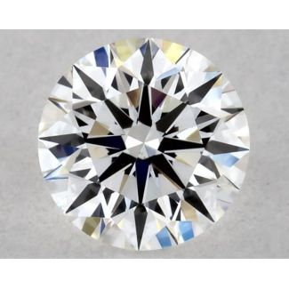 0.35 Carat Round F VS1 EX GIA Natural Diamond