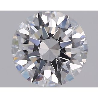 0.9 Carat Round D VVS1 EX GIA Natural Diamond