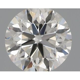 0.4 Carat Round H VVS2 VG EX IGI Natural Diamond