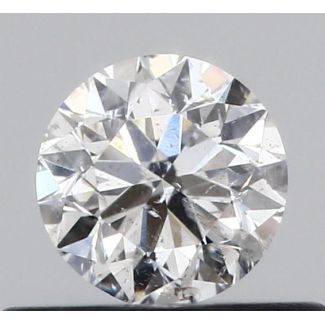 0.31 Carat Round F SI2 VG EX IGI Natural Diamond