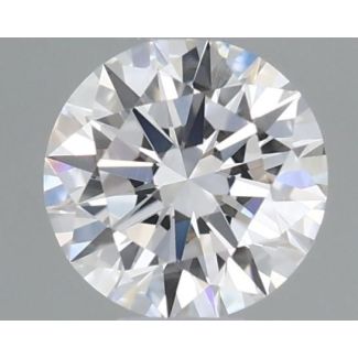 0.34 Carat Round D VS1 EX VG GIA Natural Diamond