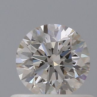 0.50 Carat Round I VS1 EX VG GIA Natural Diamond