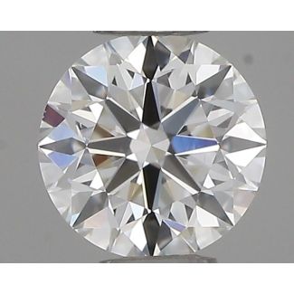 0.35 Carat Round F VS1 EX IGI Natural Diamond