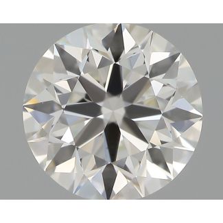 0.75 Carat Round H VS1 EX IGI Natural Diamond