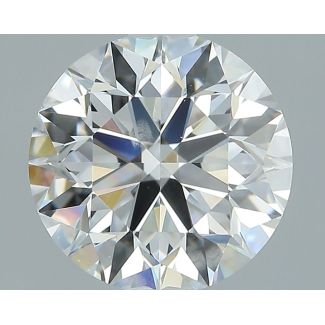 1.41 Carat Round D SI1 EX GIA Natural Diamond