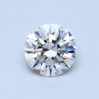 0.5 Carat Round D SI1 VG EX GIA Natural Diamond