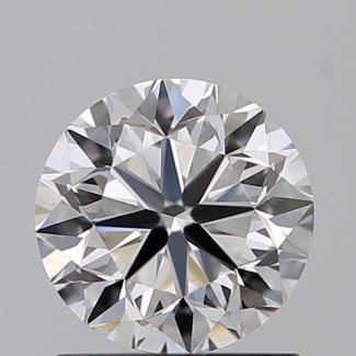 1.00 Carat Round E VS1 VG EX GIA Natural Diamond