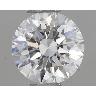 0.4 Carat Round G VVS2 EX GIA Natural Diamond