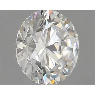 0.81 Carat Round F VVS1 EX GIA Natural Diamond