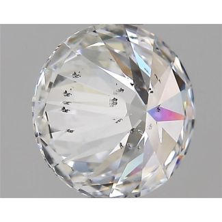 0.8 Carat Round E SI1 EX GIA Natural Diamond