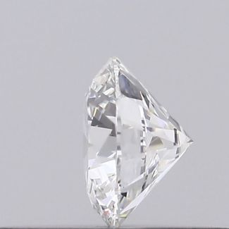 0.23 Carat Round F VVS2 EX GIA Natural Diamond