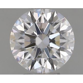 0.53 Carat Round D IF EX GIA Natural Diamond