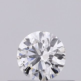 0.23 Carat Round E VS2 VG EX GIA Natural Diamond