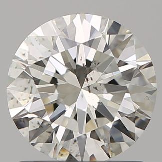 1.01 Carat Round J SI1 EX GIA Natural Diamond