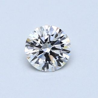 0.45 Carat Round D VS1 VG EX GIA Natural Diamond