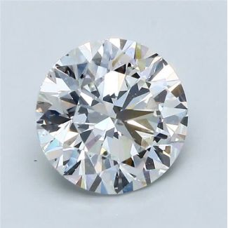 2.01 Carat Round G VS2 EX GIA Natural Diamond