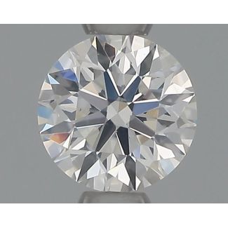 0.41 Carat Round F SI2 EX GIA Natural Diamond