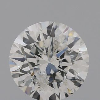 0.71 Carat Round H I2 VG GIA Natural Diamond