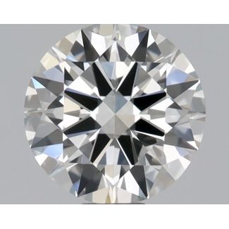 0.5 Carat Round H IF EX GD GIA Natural Diamond