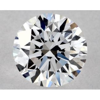 0.4 Carat Round D VVS1 EX VG GIA Natural Diamond