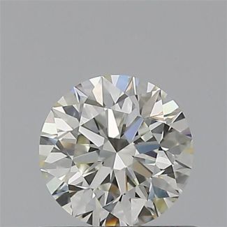 0.50 Carat Round H VVS1 EX IGI Natural Diamond