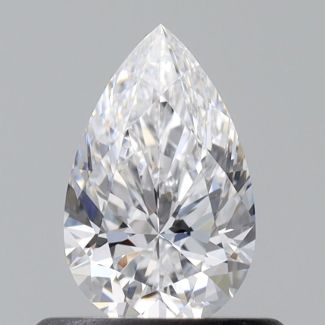 0.5 Carat Pear D VS2 - EX VG GIA Natural Diamond