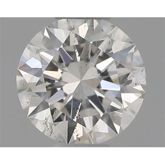 0.32 Carat Round F SI2 EX GIA Natural Diamond