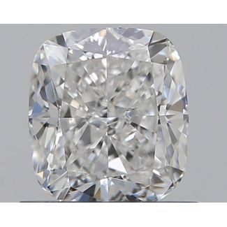 0.9 Carat Cushion Brilliant F SI1 - EX VG GIA Natural Diamond