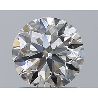 1.0 Carat Round H VVS2 EX VG HRD Natural Diamond