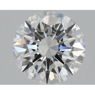 1.08 Carat Round E VVS1 EX GIA Natural Diamond